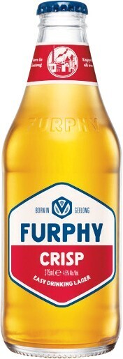 Woolworths Furphy Crisp Lager Bottles 24x375ml offer