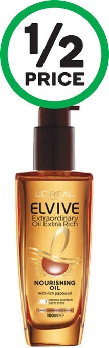 Woolworths L'Oreal Extraordinary Oil Hair Treatment 100ml offer