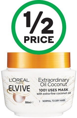 Woolworths L'Oreal Extraordinary Coconut Oil Mask 300ml offer