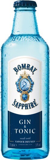 Woolworths Bombay Sapphire Gin & Tonic Bottles 4x275ml offer