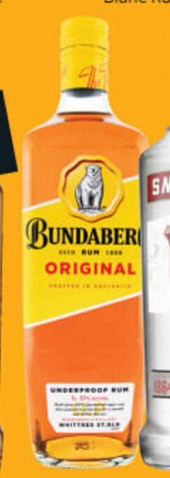 Cellarbrations Bundaberg UP Rum 1 Litre offer
