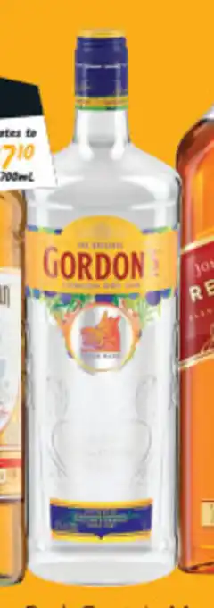 Gordon's London Dry Gin 1 Litre