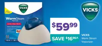 Ramsay Pharmacy Vicks Warm Steam Vaporizer offer