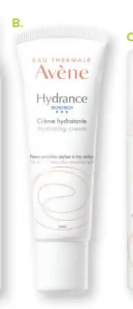 Ramsay Pharmacy Avene Hydrance Rich Hydrating Cream 40ml offer