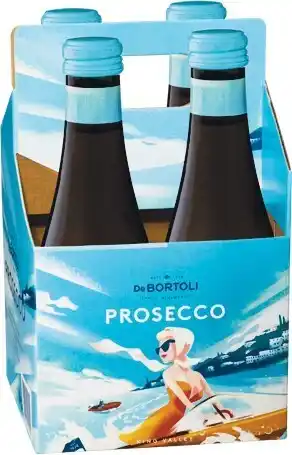 Woolworths De Bortoli King Valley Prosecco Bottles 4x200ml offer