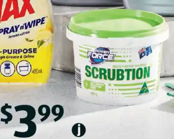 ALDI Power Force Multipurpose Cleanser 500G 56302 offer
