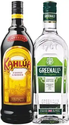Woolworths Kahlua Coffee Liqueur 1 Litre OR Greenallu2019s Original London Dry Gin 700ml offer