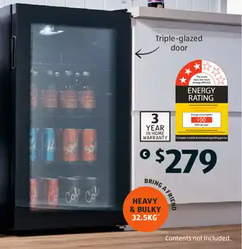 ALDI 93L Beverage Chiller 704901 offer