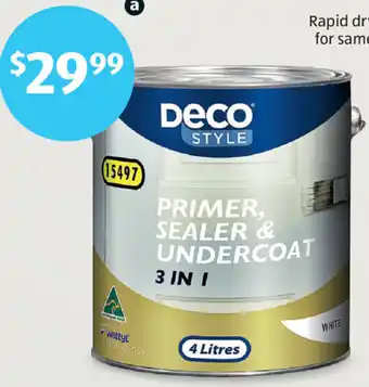 ALDI Deco Style Primer Sealer & Undercoat 704643 offer