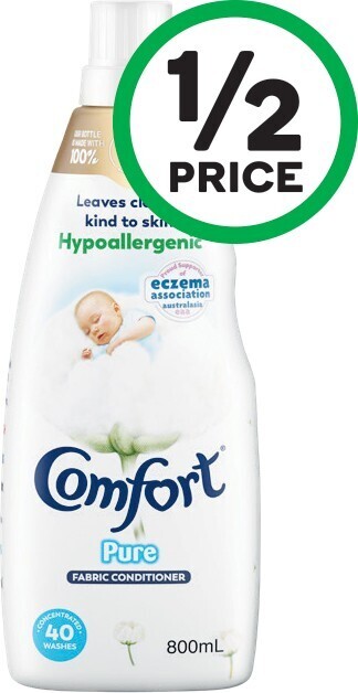 Woolworths Comfort Fabric Softener 800ml offer