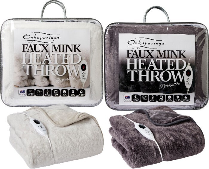 Onkaparinga best sale heated throw