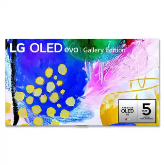 JB Hi-Fi LG G2 65" Gallery Self Lit OLED EVO 4K Ultra HD Smart TV [2022] offer