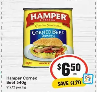 IGA Hampers Corned Beef offer