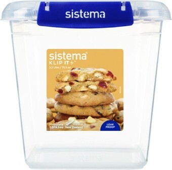 BIG W Sistema Klip It Plus Square Biscuit Box 2.2L offer