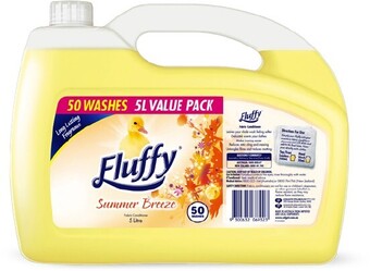 BIG W Fluffy Fabric Softener 5-Litre offer