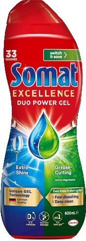 BIG W Somat Duo Power Dishwasher Gel 600mL offer