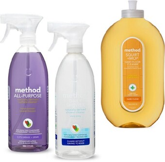 BIG W Method Cleaning Range 739mL-828mL offer