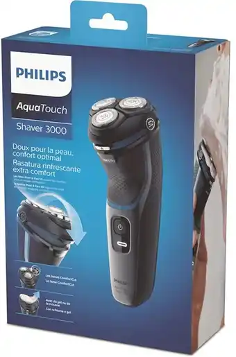 BIG W Philips Shaver series 3000 Wet or Dry Electric Shaver offer