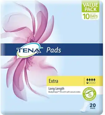 BIG W Tena Pads Extra 20 Pack offer