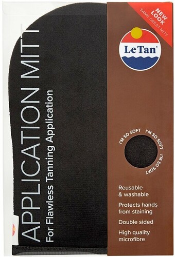 Le Tan Application Mitt