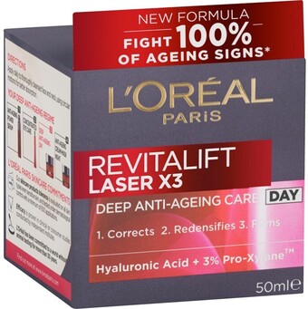 BIG W L'Oréal Paris Revitalift Laser X3 Anti-Ageing Day Cream 50mL offer