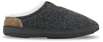 BIG W Grosby Mens Slippers - Grey offer