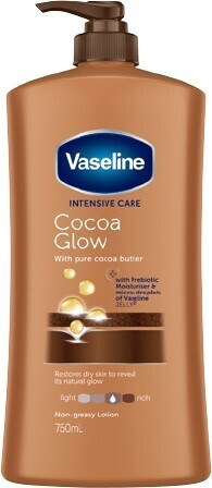 BIG W Vaseline Body Lotion Cocoa Glow 750mL offer