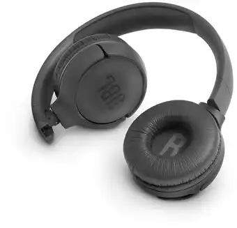 JBL T500BT Wireless On-Ear Headphones - Black