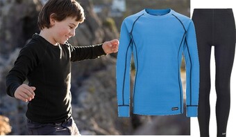 BCF Macpac Kids Geothermal Tops & Bottoms offer