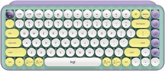 Officeworks Logitech Pop Keys Wireless Keyboard - Daydream Mint offer