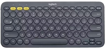 Officeworks Logitech Multi-Device Wireless Keyboard K380 - Black offer