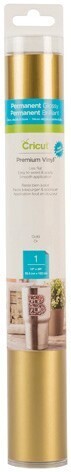 Officeworks Cricut Premium Vinyl Permanent 12 x 48" - Gold offer