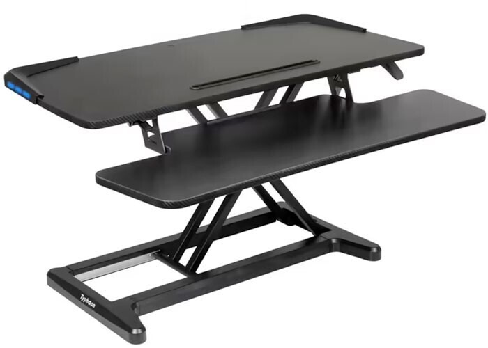 Typhoon Ultimate LED Gaming Sit Stand Desk offer at Officeworks