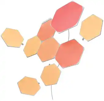 Officeworks Nanoleaf 9 Pack Shapes Hexagon Starter Kit* offer