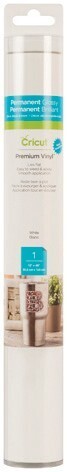 Officeworks Cricut Premium Vinyl Permanent 12 x 48" - White offer
