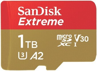 Officeworks SanDisk 1TB Extreme MicroSDXC UHS-I Memory Card offer