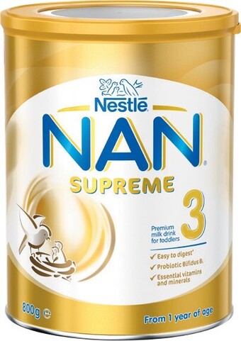 Woolworths Nestle Nan Supreme Stage 3 or 4 Baby Formula 800g u2013 Limit 2 Per Customer offer