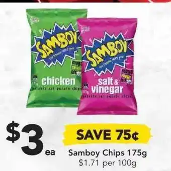Drakes Samboy Chips offer