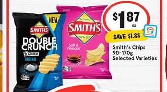 IGA Smith's Chips Selected Varieties offer