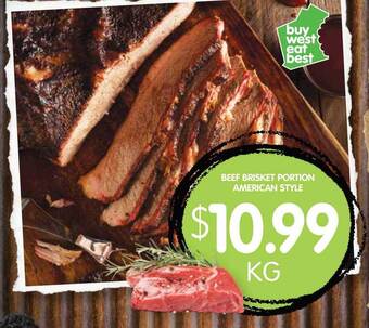 Spudshed Beef Brisket Portion American Style offer