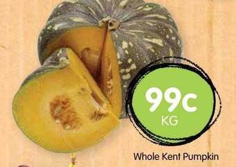 Whole Kent Pumpkin