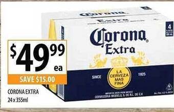 Supabarn Corona Extra 24 X 355ml offer