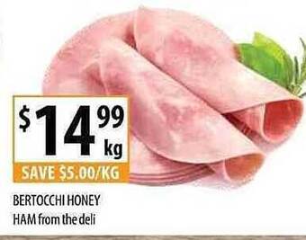 Supabarn Bertocchi Honey Ham offer