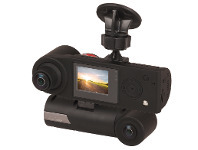 360° Dual 1080p Dash Camera with 1.5" LCD