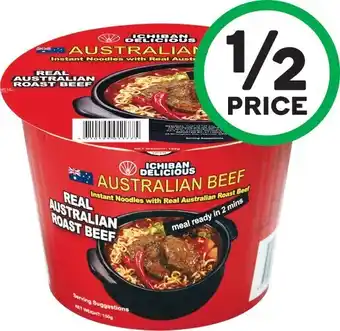 Woolworths Ichiban Noodle Bowls 140-150g offer