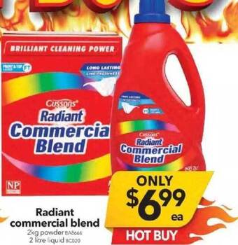 Cheap as Chips Radiant Commercial Blend offer