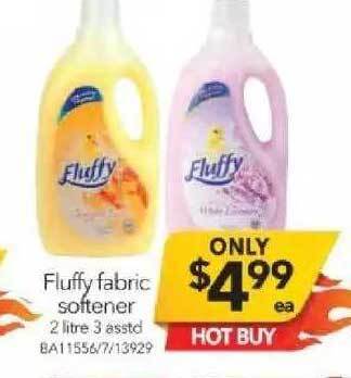 Cheap as Chips Fluffy Fabric Softener offer