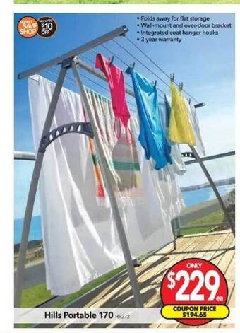 Cheap as Chips Hills Portable 170 offer