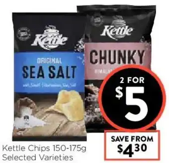Foodworks Kettle Chips 150-175 offer