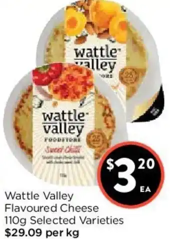 Foodworks Wattle Valley Flavoured Cheese offer